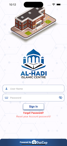 Al-Hadi Islamic Center Screen 2