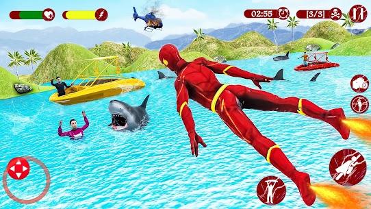 Super Speed: Flying Hero Games 2