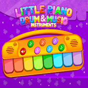 Little Piano Drums and Music Instruments with Song