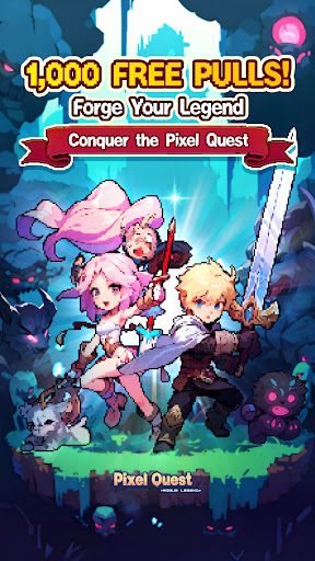 Android application Pixel Quest: Rogue Legend screenshort