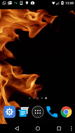 flame wallpaper Screen 2