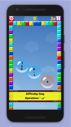 Math Bubbles Screen 3