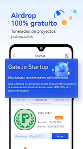 Captura de Pantalla 3 Gate.io: Bitcoin y 1400 Cripto android