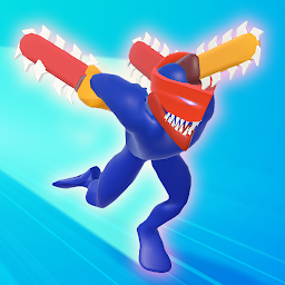Chainsaw Guy: Merge Run 3D Mod Apk