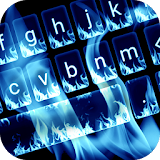 Neon Flames Animated Keyboard + Live Wallpaper icon