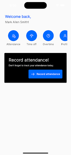 Android application Interwise screenshort
