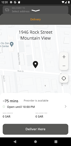 Android application Twaiq Kitchen | مطبخ طويق screenshort