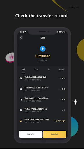 BeFi - Web3.0 Wallet Screen 3
