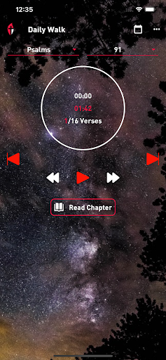 Android application NKJV Offline Audio Bible screenshort