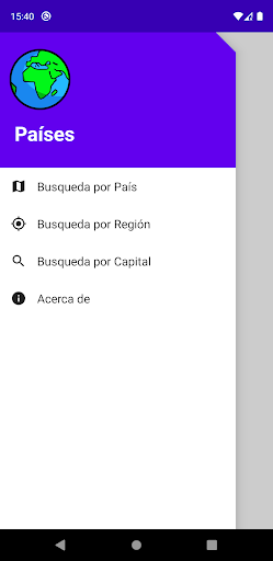 CountriesApp - Countries Flags Screen 3