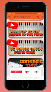Captura 2 My piano Korg guide android