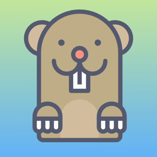 킹받는 두더지 게임 logo