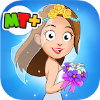 My Town: Wedding Day girl game