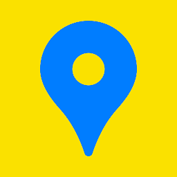 「카카오맵 - 지도 / 내비게이션 / 길찾기 / 위치공유」のアイコン画像