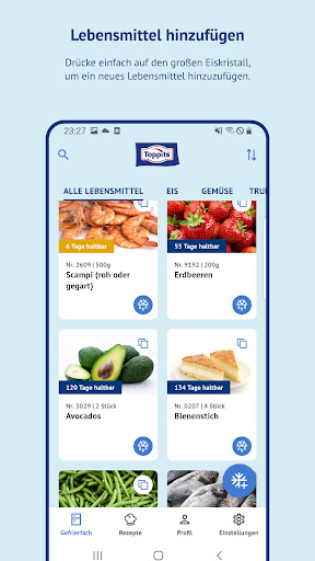 Toppits® Foodsaver screenshot 1