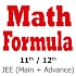 Math Formula for 11th 12th