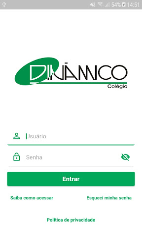 Android application Colégio Dinâmico Pires do Rio screenshort