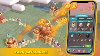 Game screenshot Cat Kingdom Idle Clicker Miner mod apk