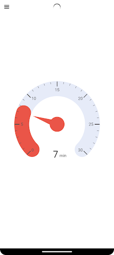 Android application Pomodoro screenshort