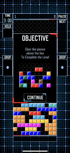 Pentix Nova - Falling Blocks Screen 3