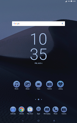 Night in the desert  Xperia™
