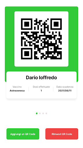 Android application Family Green Pass - Green Pass screenshort