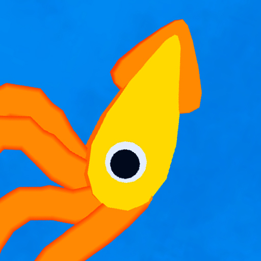 Squid Fishing Game  Icon