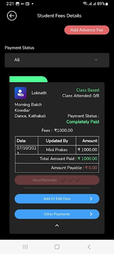 PartApp Screen 2