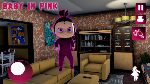 Scary Baby Pink Horror Game 3D