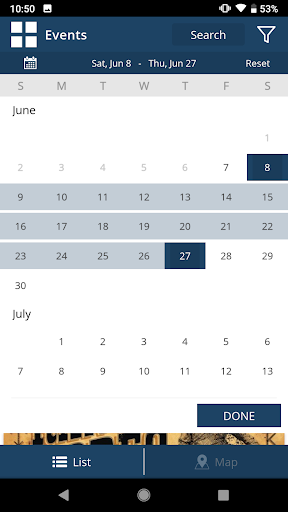 Screenshot of Visit Amarillo
