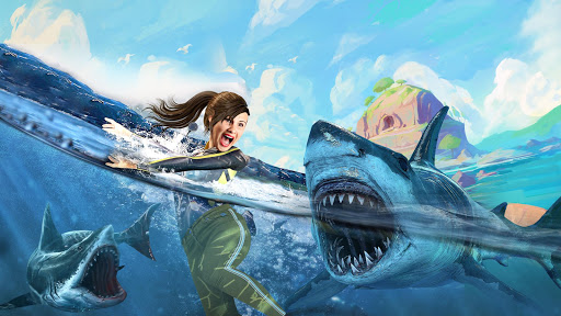 Shark Attack Angry Fish Jaws - Hungry Games APK-MOD(Unlimited Money Download) screenshots 1