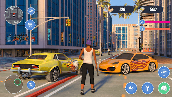 Grand City Thug Crime Game Screenshot