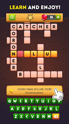 Crossword Puzzle in English - Screenshot 2
