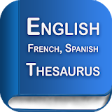 Thesaurus English French Spanish icon