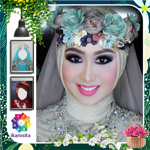 Hijab Wedding Frame Editor  Icon