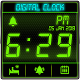 Digital Clock with Live Wallpaper & Alarm Clock icon