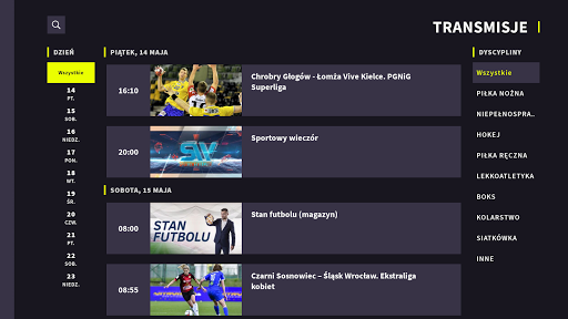 TVP Sport (Android TV) screenshot 8