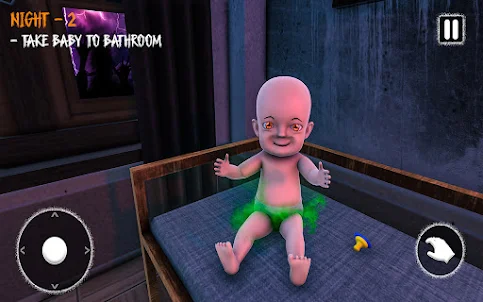 Ghost Baby In Pink Horror Game