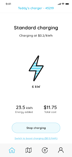 Dynamic Charging Screen 3