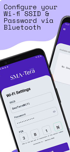 Android application SmaTera screenshort