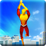Flying Spider Hero: Rope Superhero Rescue Mission icon