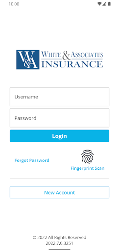 Android application W&A Insurance Online screenshort