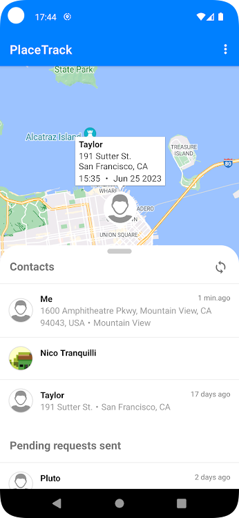 PlaceTrack - Find my Friends - 1.7 - (Android)