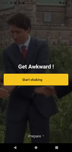 Android application Awkward Game screenshort