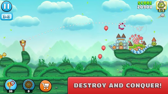 Crusher Birds Catapult 2