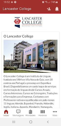 Lancaster College Screen 2