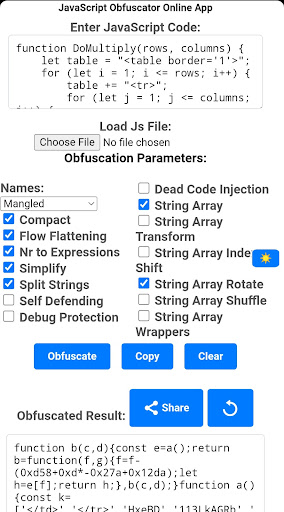 App preview