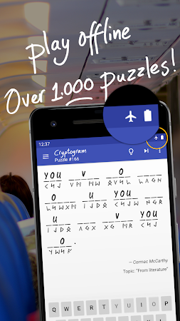 Game screenshot Cryptogram - puzzle quotes apk download