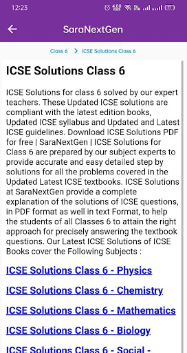 Class 6 Maths ICSE Solutions Screen 3