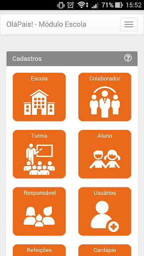 Olá Pais (Escola) Screen 2